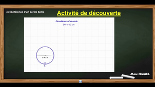 PERIMETRES ET AIRES - circonférence cercle