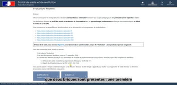 Vidéo de présentation de l'accès directeur au portail de saisie et de restitution des évaluations Repères