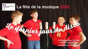 Collège de Pont-l'Evêque - Le dernier jour du Disco