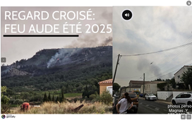 Les feux en Californie / Aude : regards croisés