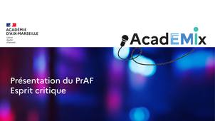 Présentation du PrAF 