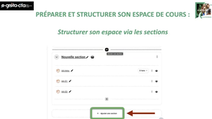 Structurer son espace avec des sections