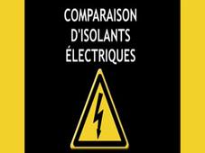 Médiathèque : prévention des risques électriques : comparaison isolants electriques
