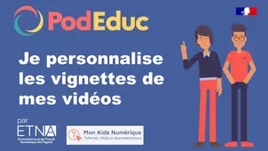 Je personnalise les vignettes