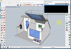 Comment simuler le fonctionnement avec Sketchup