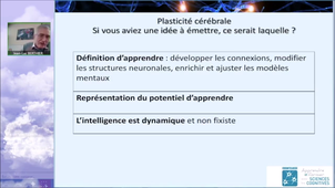 Conférence de Jean-Luc Berthier - La plasticite cerebrale