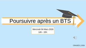 Poursuivre après un BTS