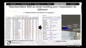 Gestion et modélisation des informations interopérables du Smart Building. Cas d'étude : Démonstrateur CESI du Bâtiment du futur – EduBIM 2021.mp4