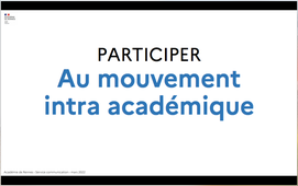Mouvement Academique - Tutoriel 2022 - @acrennes