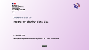 Intégrer un chatbot dans Elea