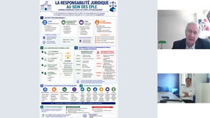 Webinaire d'information juridique pour les chefs et cheffes d'établissement de la région académique PACA : la responsabilité juridique au sein des EPLE