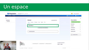 Débuter avec Magistère - L'ergonomie