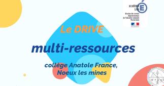 Le drive multi-ressources