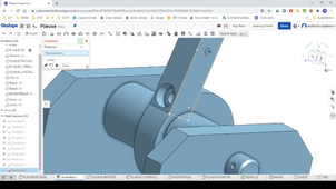 ONSHAPE modeleur 3D SaaS - TP Plieuse;:  Guide pour l'assemblage des composants non standards.