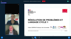 Résolution de problèmes et langage cycle 1 - vidéo 1 sur 2