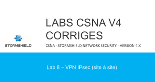LAB 8 VPN IPsec Corrigé (32 min)
