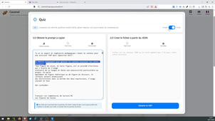 Caramel - Le mode avancé