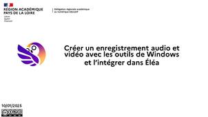 Intégrer une enregistrement audio ou vidéo dans l'éditeur d'Éléa