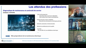 BTS électrotechnique : STI - PC - rénovation du référentiel du diplôme 2020 Les attendus de la profession - Chauvin Arnoux