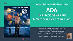 CNES - Université d'été 2022 / AD6 - Mesure de distance