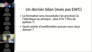 Visio du 2 avril 2026 - Conclusion de la formation Enseigner autrement la physique chimie avec le numérique