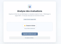 Analyse évaluations nationales R26 - Septembre 2026