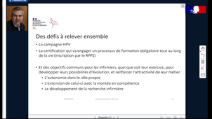 Webinaire Animation du réseau des conseillers techniques infirmiers - Les actualités de la profession