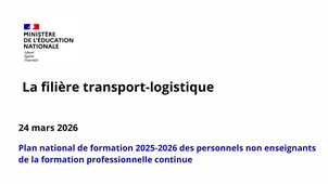 La filière transport-logistique