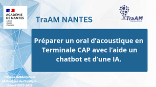 Préparer un oral avec l’aide un chatbot et d’une IA en physique chimie