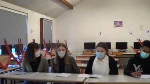 16 - Clg Barbey - Atelier débats – Débat à distance n°4 et jury – « Friendship on the Internet is possible. »