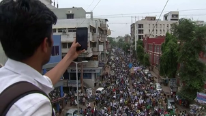 Dalit protest the plight of Indias Untouchables Channel 4 News