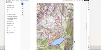 Tracer un circuit GPX avec visorando et imprimer la carte du circuit en PDF.mp4