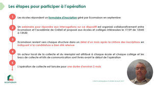 Collecte pédagogique et solidaire de jouets Ecomaison Académie de Créteil - 2026-2027