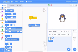 Capytale : Activité Scratch avec Codabloc