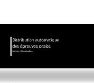 Epreuve Orale - Distribution
