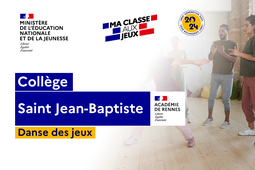 JOP- 2024 Rennes - Danse des jeux collège Saint jean Baptiste  SJB ARRADON -