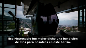 el metrocable de Medellín - subtitulado