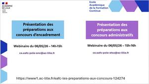 Préparation des concours de l'encadrement et administratifs