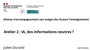 IA : des informations neutres ?