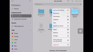 Gérer ses fichiers - Application Fichiers