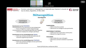 Fonctions exécutives et métacognition en maternelle pour favoriser la réussite de tous les élèves - Conférence de Grégoire Borst à L'INSPE d'Angoulême - 25 mars 2026