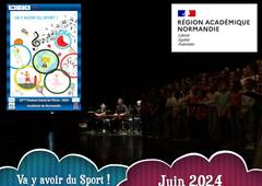 Festival Choral académique - Festival de l'Orne - Va y avoir du Sport ! 2024