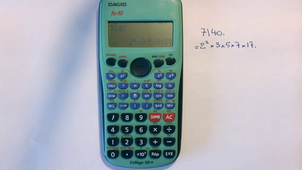 Décomposition en facteurs Premiers (a la calculatrice)