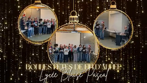 Lycée Blaise Pascal d'Orsay : bonnes fêtes de fin d'année en Musique.