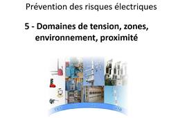 5 _ Domaines de tension zones environnement proximité