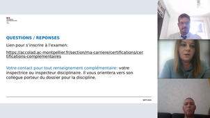 Visio de présentation de la certification DNL