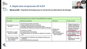 PNF 2023/2024 - 2 ème webinaire: Rénovation du BTS BIOTECHNOLOGIES EN RECHERCHE ET EN PRODUCTION