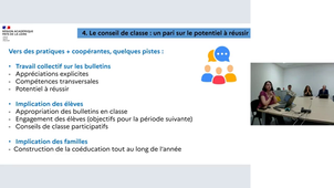 La découverte de l'offre locale de formation