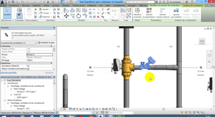 BIM - Réseaux hydrauliques -Résolution problème insertion V3V