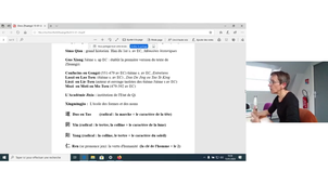 Formation de Mme Girard sur Tchouang Tseu (1/2)
